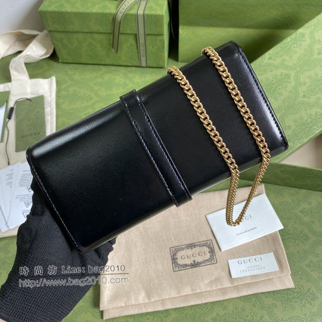 Gucci专柜新款女包, 古驰jackie 1961链条包 Gucci单肩斜挎包 652681  gdj1696
